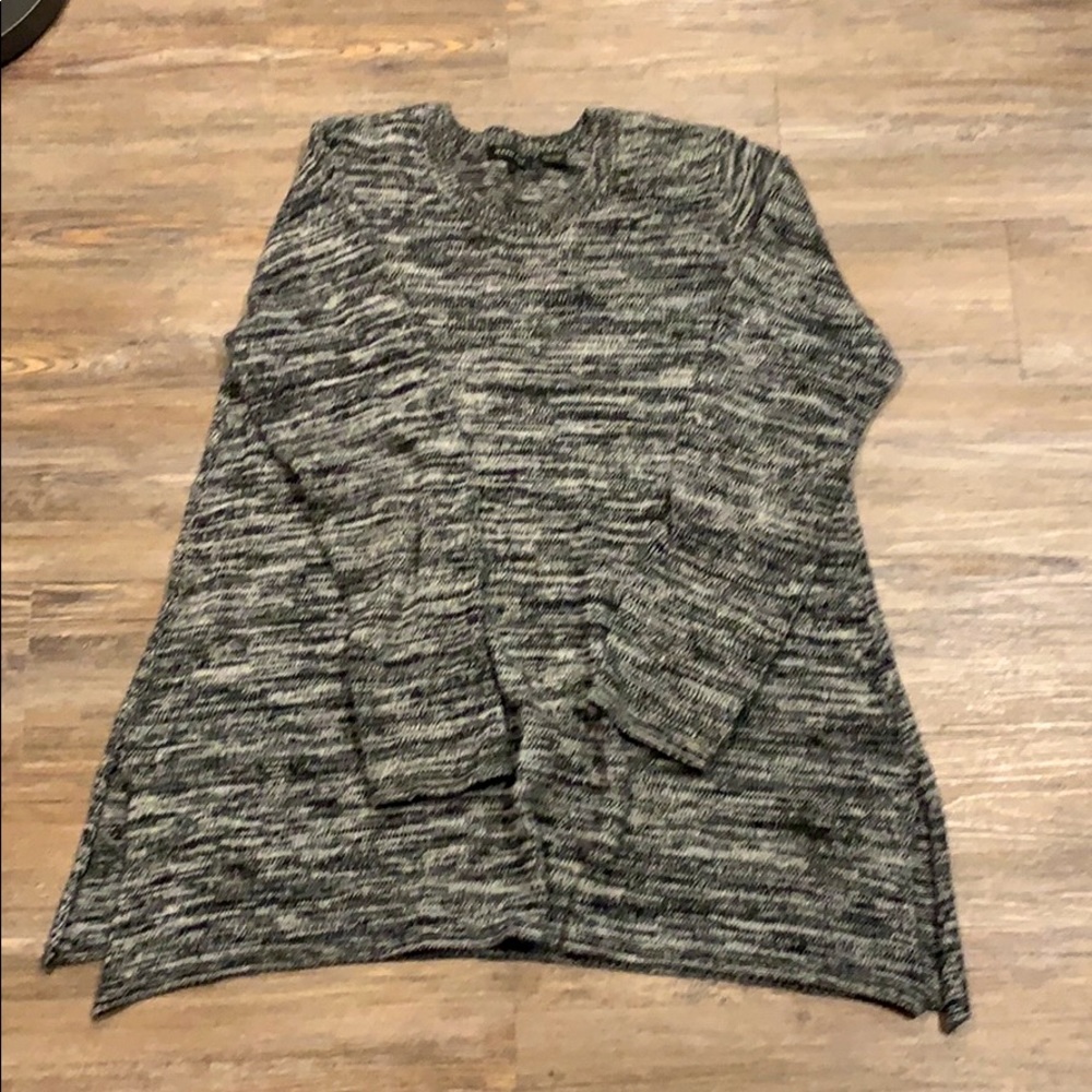 Shades of grey sweater